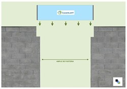 Col·locació d'un calaix de persiana